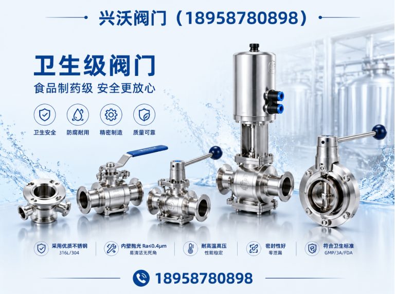 文成县卫生级球阀展示图